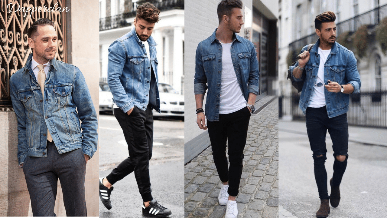 mens denim jacket style