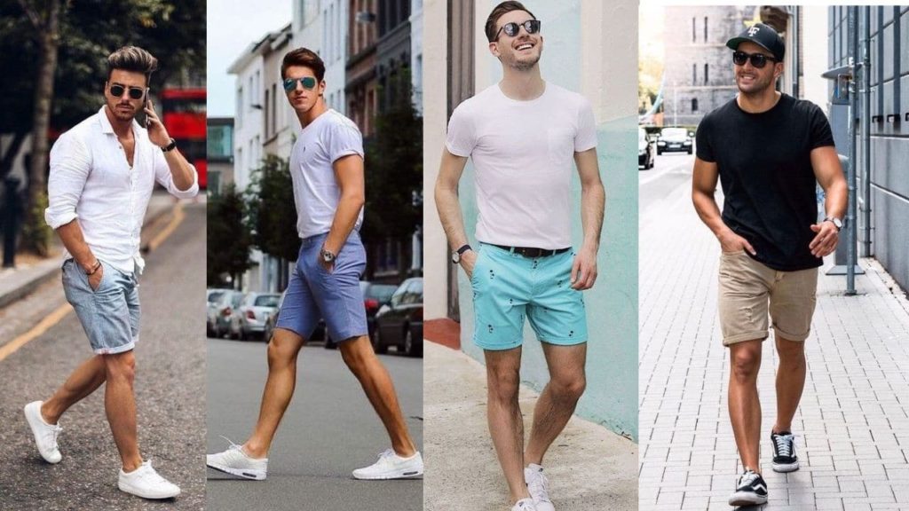 mens fashion for summer shorts are a must