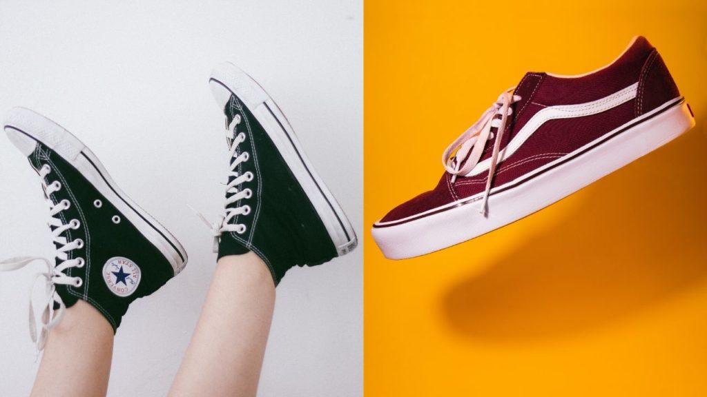 Converse, vans how to wear sneakers