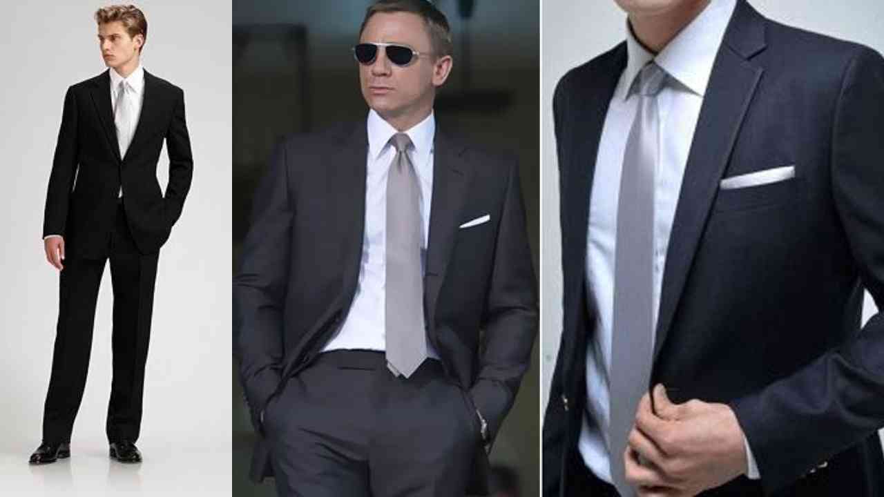 Can You Wear A Silver Tie With Black Suit DapperClan