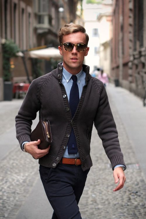 business casual outfit using cardigan